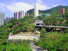 Southern section of Smithfield (elevated road). HK Smithfield PFLR.JPG