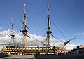 HMS Victory : jedyny zachowany okręt liniowy.