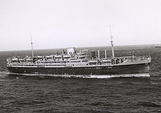 HMT <i>Dunera</i> British passenger ship