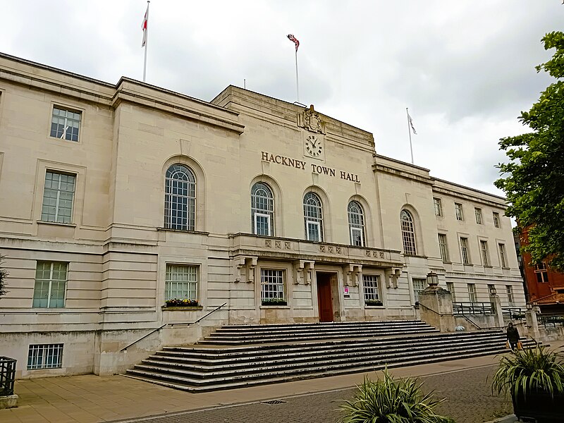 File:Hackney Town Hall, April 2024.jpg