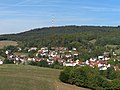 * Nomination The Hardberg in the Odenwald over Unter-Abtsteinach --Milseburg 10:31, 20 October 2018 (UTC) * Promotion I think the mast is a little bit crooked. But good quality for me.--Famberhorst 15:13, 20 October 2018 (UTC)