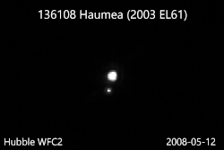Хаумея и Хияка (Космически телескоп Хъбъл)