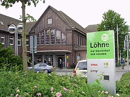 Hoofdingang station Löhne