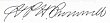 semnătura lui Henry PH Bromwell