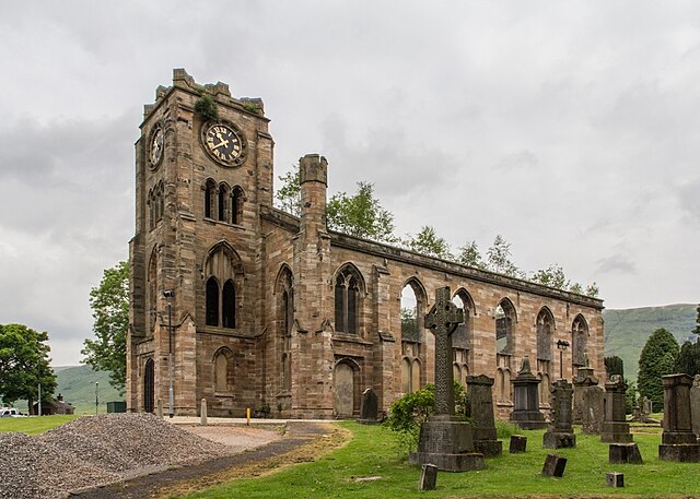 Lennoxtown church, built in the 1820s