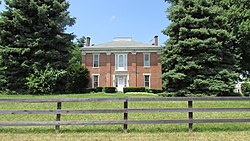 The Hirons-Brown House، a historic site in the township