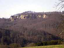 The Hohenstein in the Süntel