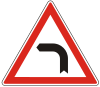 panneau de signalisation Hongrie A-001.svg