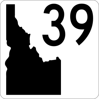 <span class="mw-page-title-main">Idaho State Highway 39</span> State highway in Idaho, United States