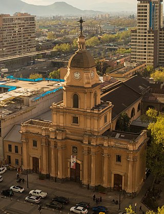 <span class="mw-page-title-main">Iglesia de Santa Ana (Santiago de Chile)</span> National monument of Chile