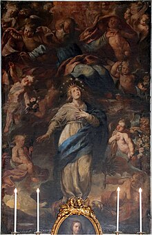Cesare Fracanzano: Maria Immaculata, um 1641, San Ferdinando, Neapel