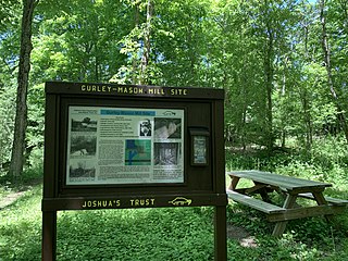 Gurley-Mason Mill Sawmill built in 1778 in Mansfield, Connecticut