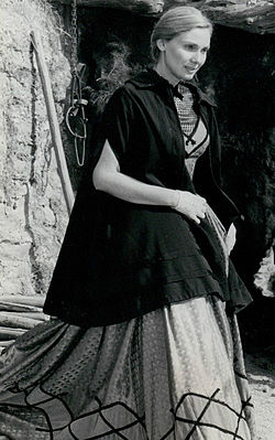 Инга Свенсон в 1976 году