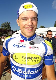 Bert Van Lerberghe Belgian road cyclist