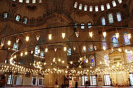 Istanbul - Mesquita blava - Llums d'oli