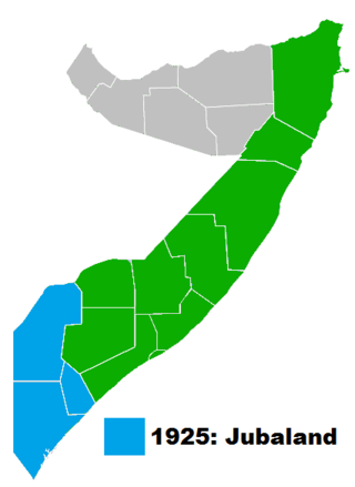 Lokacija Talijanske Somalije