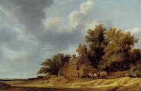 „Пейзаж с ферма“ (1631), Картинната галерия, Берлин, Германия