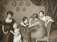 Die Familie Konrad Heusingers , 1837, Christian von Heusinger, Braunschweig