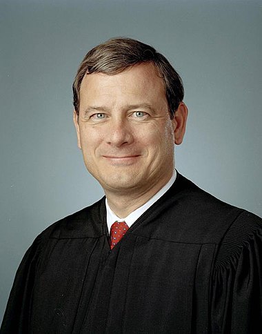 Roberts as a judge on the U.S. Court of Appeals for the District of Columbia Circuit (c. 2003)