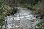 Johnson Creek near its confluence with the Willamette River