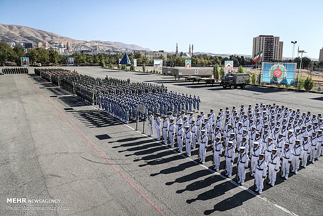 Joint morning call of Iranian Armed Forces in 2019.