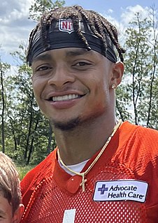 <span class="mw-page-title-main">Justin Fields</span> American football player (born 1999)