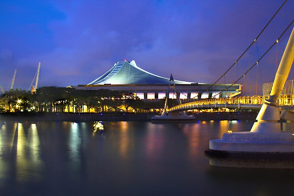 Singapore Indoor Stadium hosted the WTA Finals for the first time in 2014.