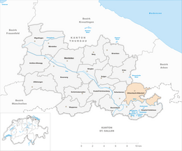 Zihlschlacht-Sitterdorf - Localizazion