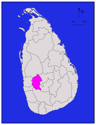 <span class="mw-page-title-main">Kegalle District</span> Administrative District in Sabaragamuwa Province, Sri Lanka