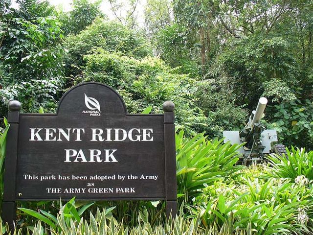 The Vigilante drive entrance to Kent Ridge Park