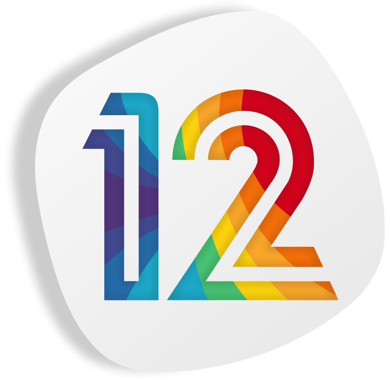 number 12 logo