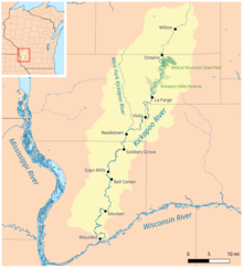 Kickapoo River Map.png