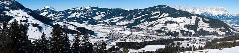 Panorama of Kirchberg