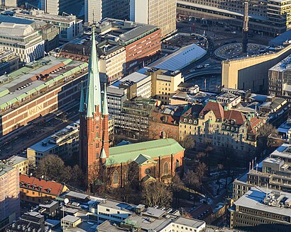 How to get to Klara Kyrka with public transit - About the place