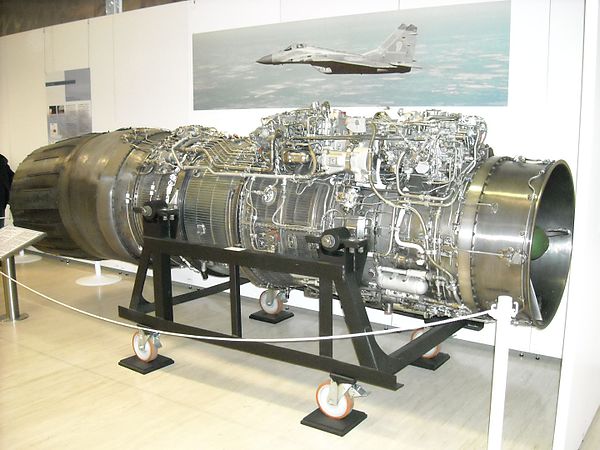 Klimov RD-33 turbofan from Mig-29