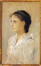 Portret van Klimt uit 1891