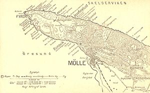 Höganäs - Mölle demiryolu hattı bölümü