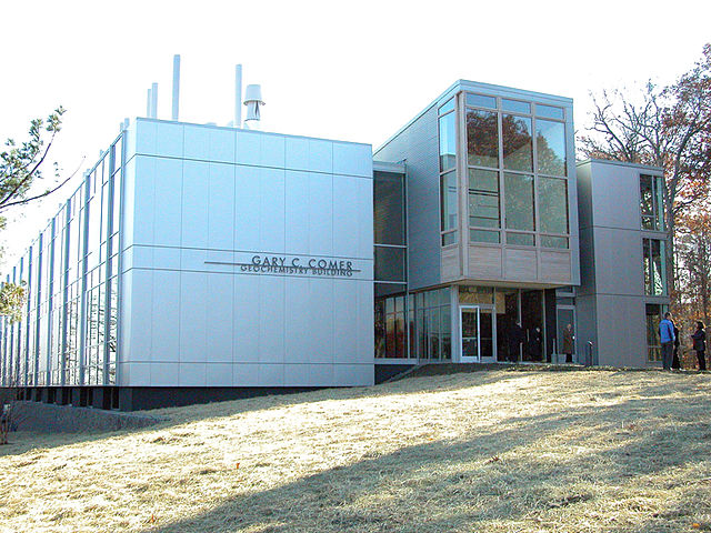 The Gary C. Comer Geochemistry Laboratory Building, home of the Geochemistry Division at the Lamont–Doherty Earth Observatory