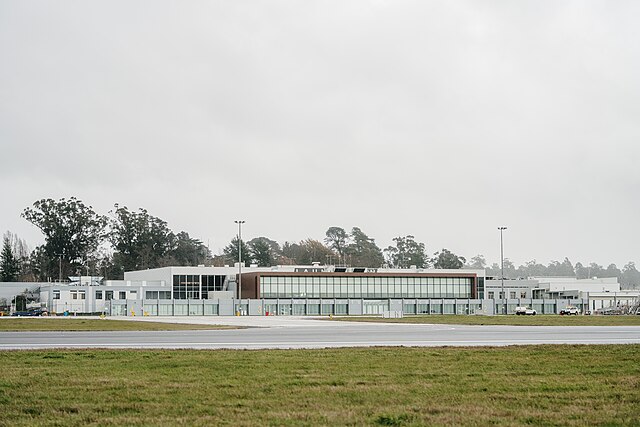 Launceston Airport Terminal airside, 2023