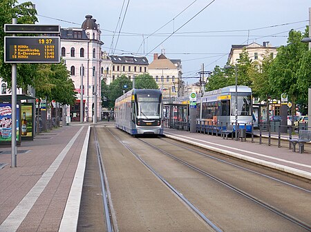 Leipzig NGT12 LEI Waldplatz defekt