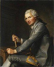 Simon-Bernard Lenoir, Portrait de Claude-François Attiret, vers 1770.