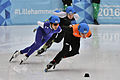 Lillehammer 2016 - Short track 1000m - Men Finals - Tjerk De Boer, Yerkebulan Shamukhanov, Aaron Heo and Karlis Kruzbergs