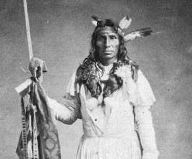 Taoyateduta led the Mendota Mdewakanton in northern Dakota County. He and 121 Sioux leaders ceded much of the present Twin Cities region.