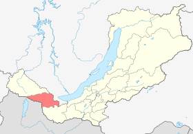 Localisation de Raïon municipal de la Tounka