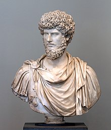 Bust of Marcus Aurelius' co-ruler Lucius Verus