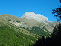 Grande Séolane (2909 m) vue du nord-ouest