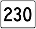 MA Route 230.svg