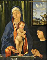 Vierge à l'Enfant et dévouée, Antonio Solario 001.JPG