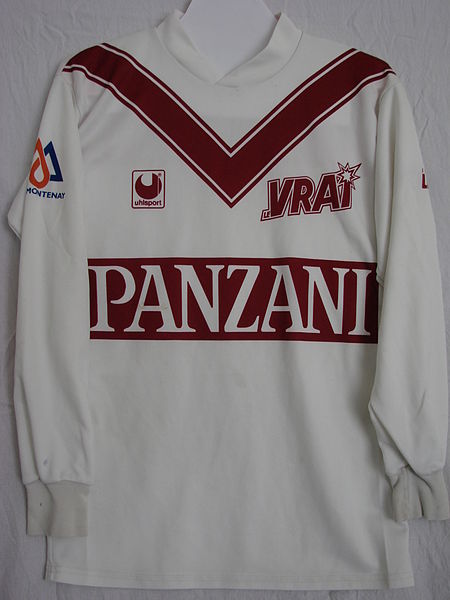 Fichier:Maillot FCGB - 1992.jpg