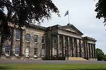 Dollar Academy, a boarding school in Scotland Main (west) facade of Dollar Academy.jpg